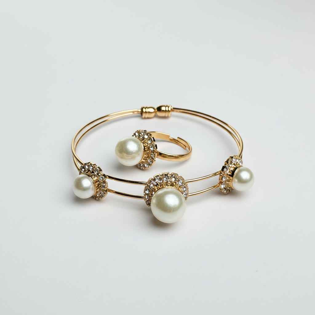 سوارة و خاتم للأطفال ٠-٤ سنوات