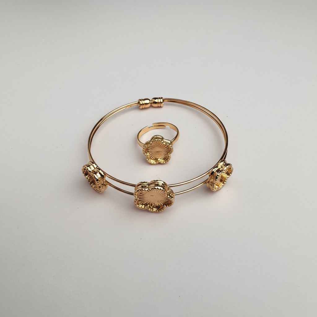 سوارة و خاتم للأطفال ٠-٤ سنوات