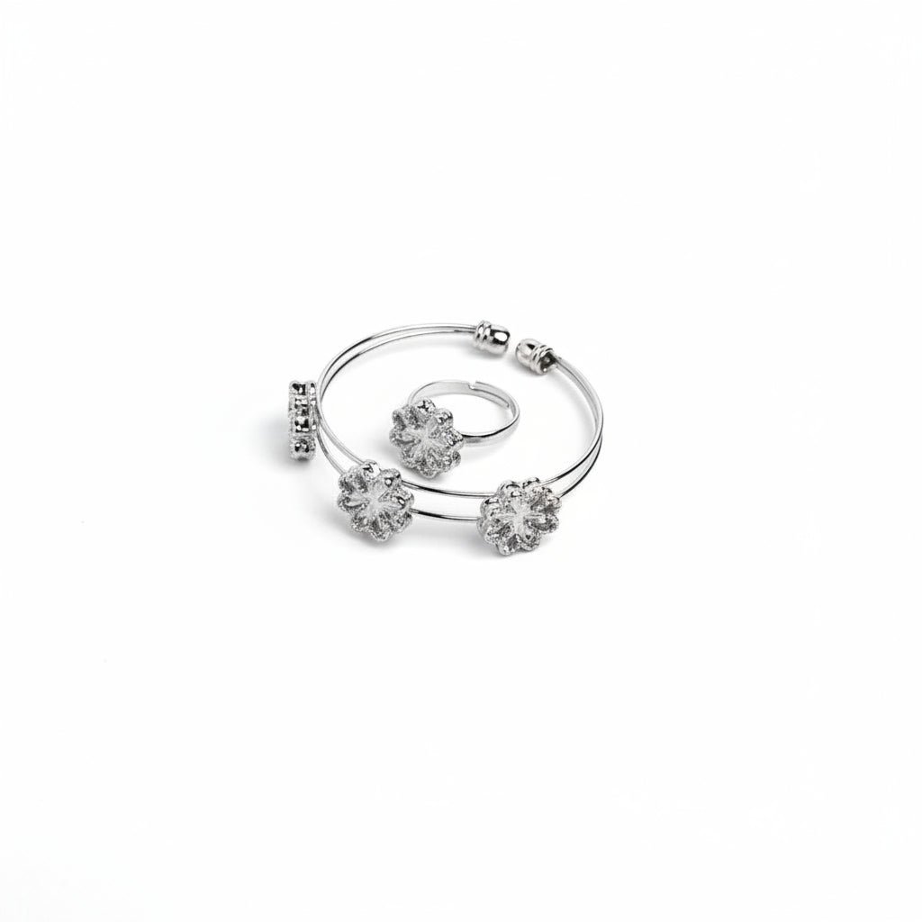 سوارة و خاتم للأطفال ٠-٤ سنوات