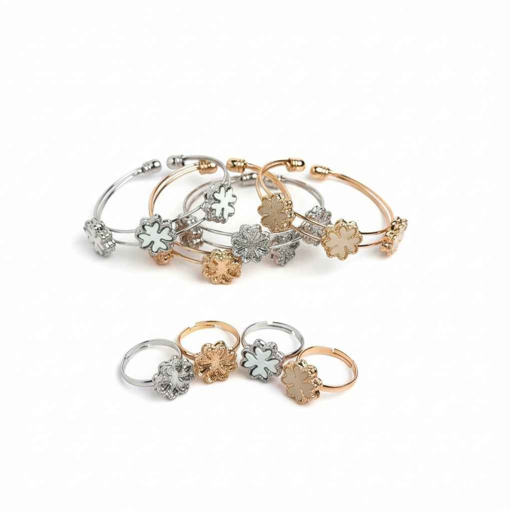 سوارة و خاتم للأطفال ٠-٤ سنوات